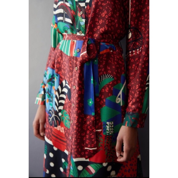 NWT ANTHROPOLOGIE FARM RÍO GEORGIA SHIRTDRESS - Picture 5 of 11